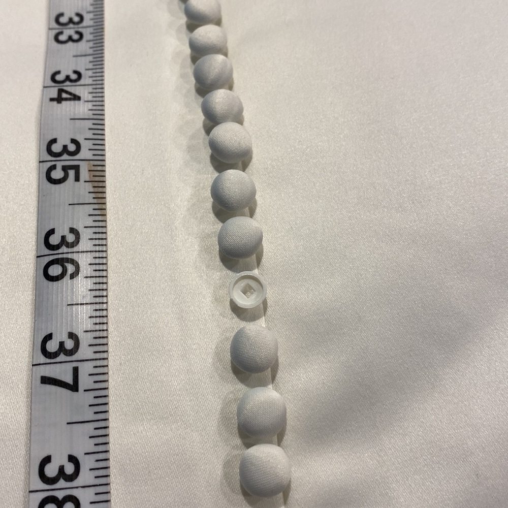 Emme Bridal Strapless Wedding Gown Dress 8 Beaded With FLAWS Unsure if Altered - Picture 10 of 17